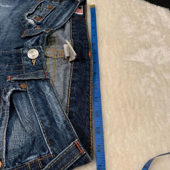 True Religion Brianna Denim Jeans Slim Size 28x32 Pants - Picture 6 of 10